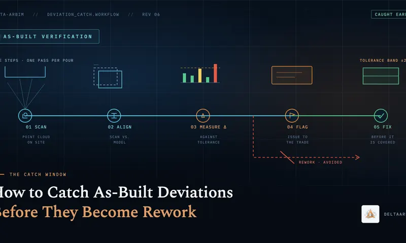 How to Catch As-Built Deviations Before They Become Rework