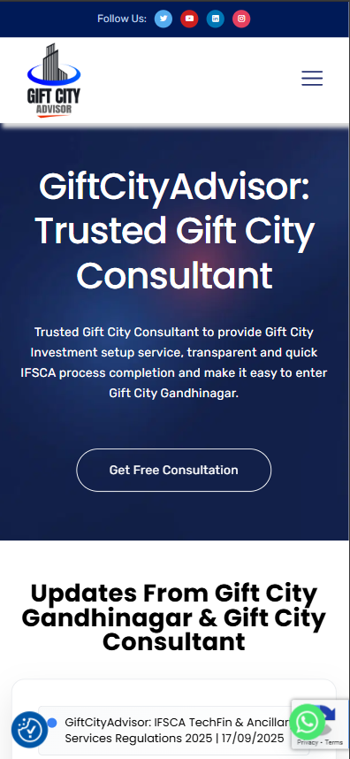 GiftCityAdvisor website