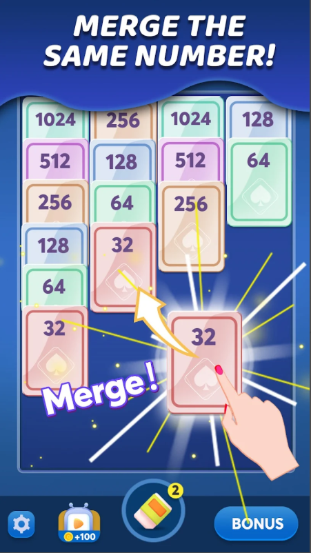 Merge Card: Make 2048